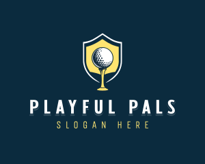 Golf Sports Competition logo design