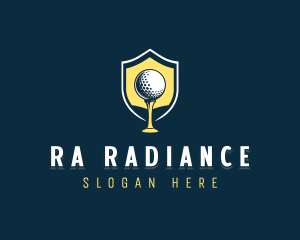 Golf Sports Competition logo design