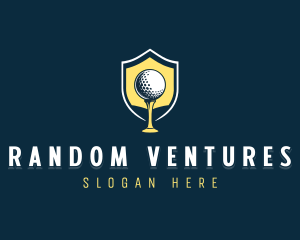 Golf Sports Competition logo design