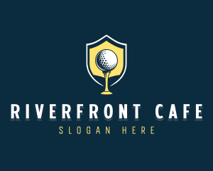 Golf Sports Competition logo design