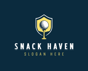 Golf Sports Competition logo design