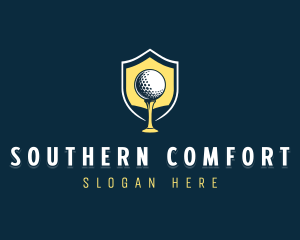 Golf Sports Competition logo design