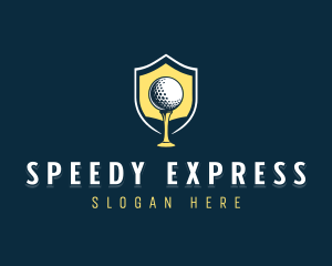 Golf Sports Competition logo design