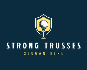 Golf Sports Competition logo design