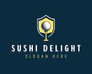 Golf Sports Competition logo design