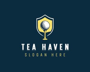 Golf Sports Competition logo design