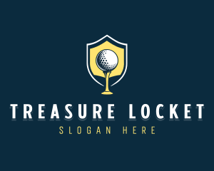 Golf Sports Competition logo design