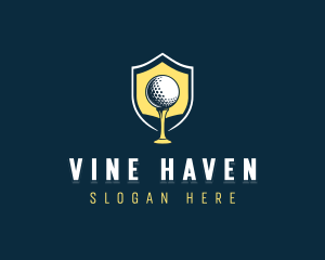 Golf Sports Competition logo design