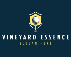 Golf Sports Competition logo design