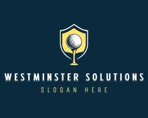 Golf Sports Competition logo design