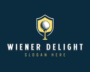 Golf Sports Competition logo design