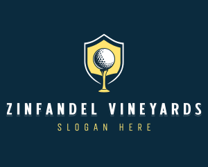 Golf Sports Competition logo design