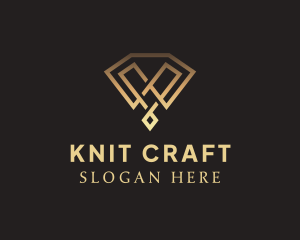 Diamond Jewelry Craft logo design