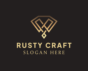 Diamond Jewelry Craft logo design