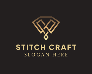 Diamond Jewelry Craft logo design