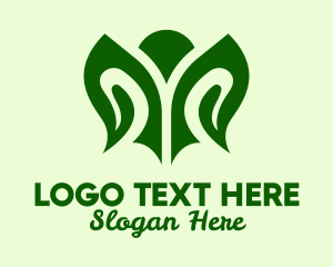 Herb - Abstract Leaf Herbs logo design