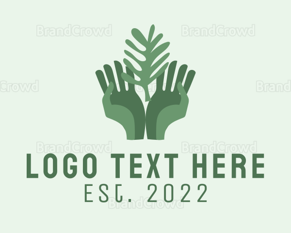 Green Hand Gardening Logo