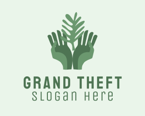 Green Hand Gardening  Logo