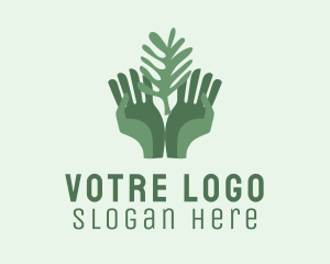 Green Hand Gardening  Logo