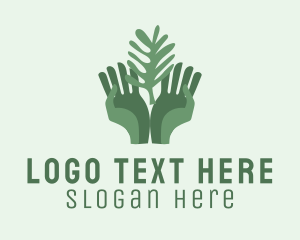 Green Hand Gardening  Logo