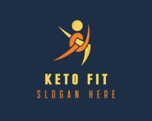 Human Fitness Coach  logo design