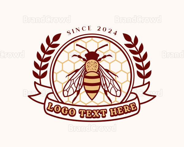 Beekeeper Honeycomb Apothecary Logo