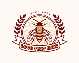 Beekeeper Honeycomb Apothecary Logo