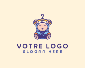 Pediatrician - Baby Clothing Accessory logo design