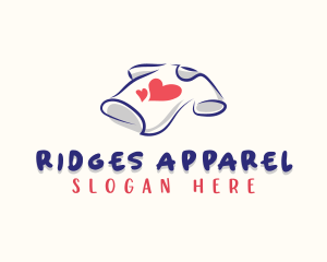 Heart Shirt Apparel logo design