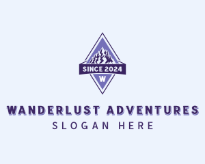 Adventure Mountaineering Summit logo design