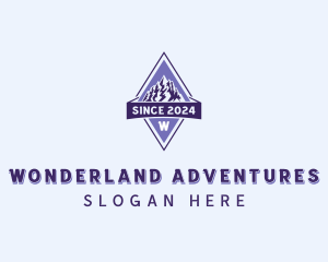 Adventure Mountaineering Summit logo design