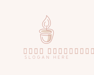 Candlelight - Scented Candle Decor logo design
