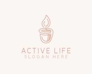 Decoration - Scented Candle Decor logo design