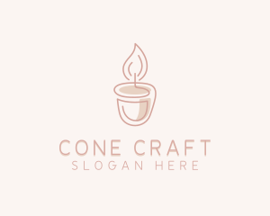 Scented Candle Decor logo design