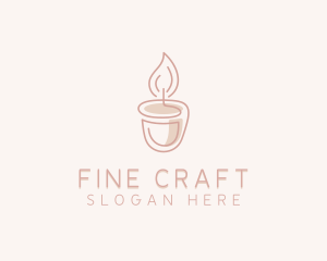 Scented Candle Decor logo design