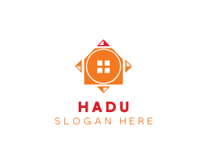 Geometric House Property Logo