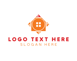 Shape - Geometric House Property logo design