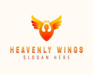 Holy Spiritual Angel logo design