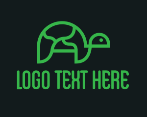 Tortoise - Turtle Nature Conservation logo design