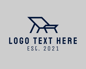 Woodwork - Beach Chair Furniture logo design