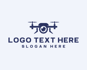 Photography - Drone Photography Videography logo design