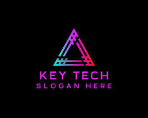 Tech Triangle Company logo design