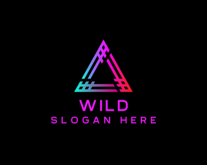 Digital - Tech Triangle Company logo design