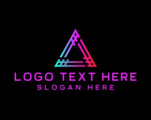 Gaming - Tech Triangle Company logo design