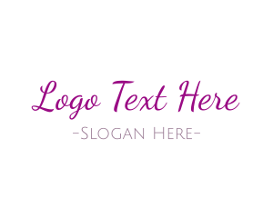 Handwritten - Casual Elegant Handwriting logo design