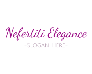 Casual Elegant Handwriting logo design