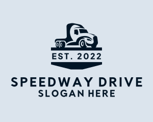 Driver - Truck Express Driver logo design