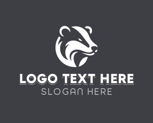 Animal Sanctuary - Wild Badger logo design