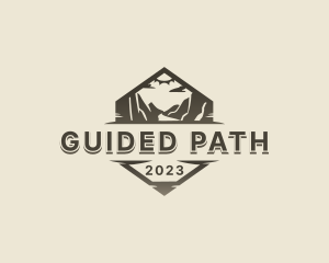 Mountain Path Travel logo design