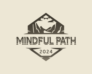 Mountain Path Travel logo design